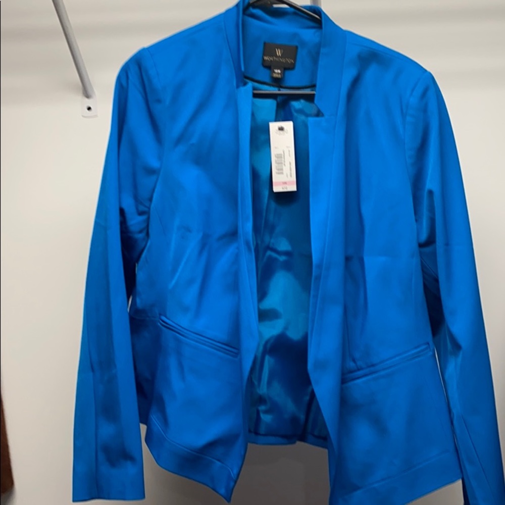 Team blue jacket